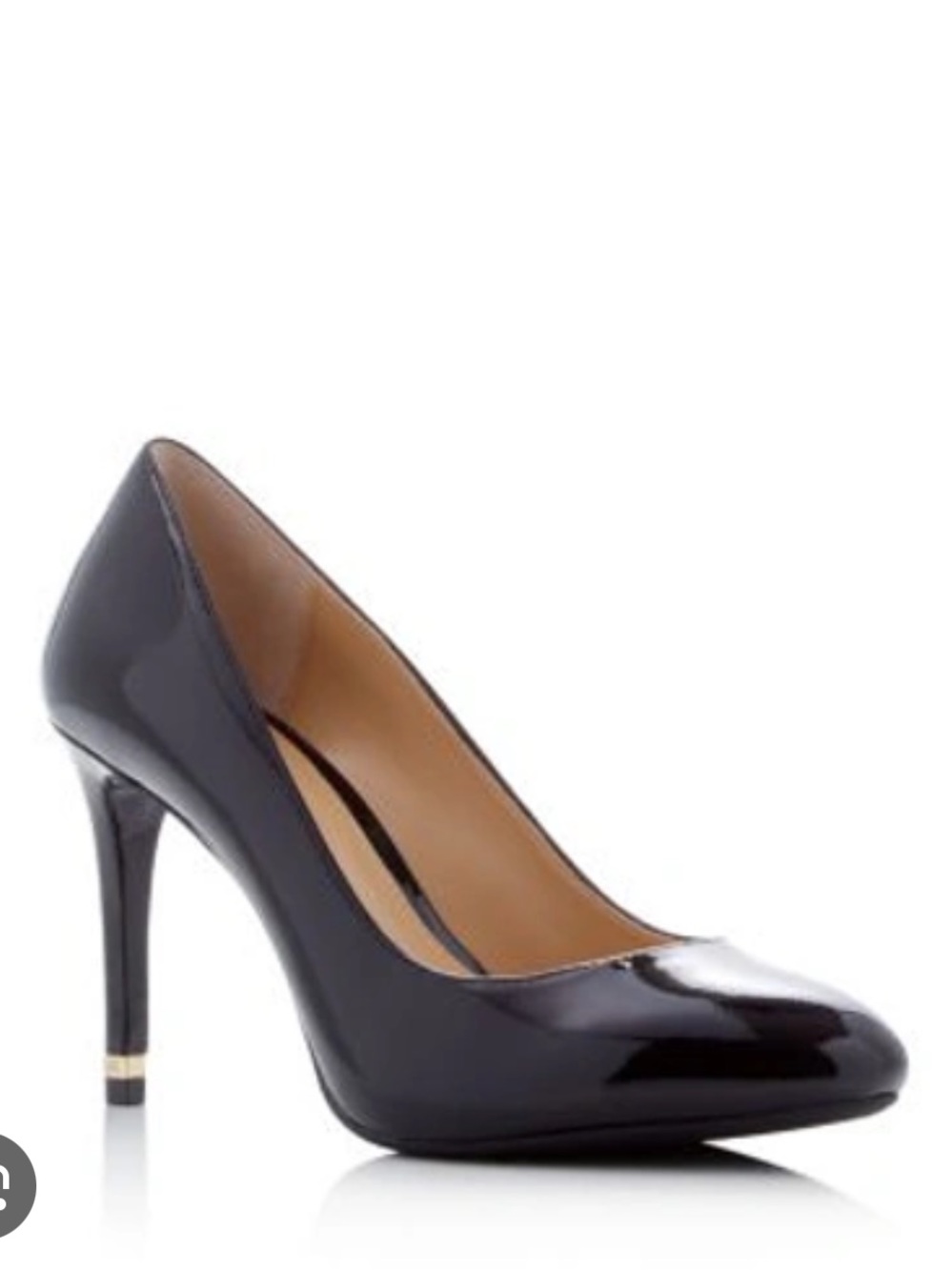 Michael Kors Black Patent Pumps